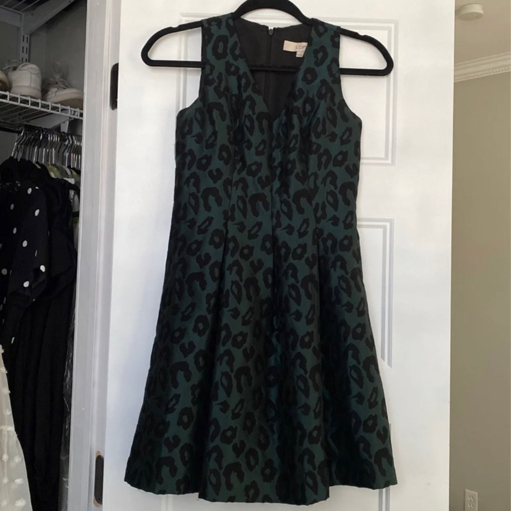 Leopard print dress